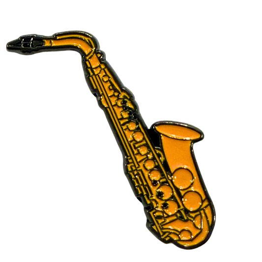 Saxophone Lanyard Pin